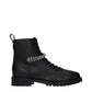 Jimmy Choo Black Leather Ankle Boots