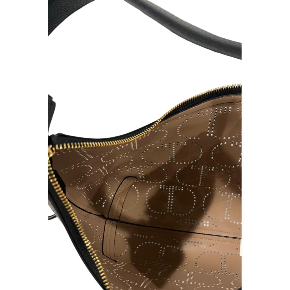 Twinset Black PU Women Handbag