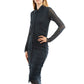 Patrizia Pepe Blue Polyester Casual Dress