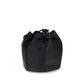 Prada Black Silk Backet Bag
