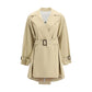 Max Mara Beige Cotton Trench Coat