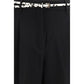 Max Mara Black Triacetate Casual Pants