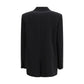 Max Mara Black Triacetate Blazer