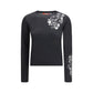Max Mara Black Silk Sweatshirt