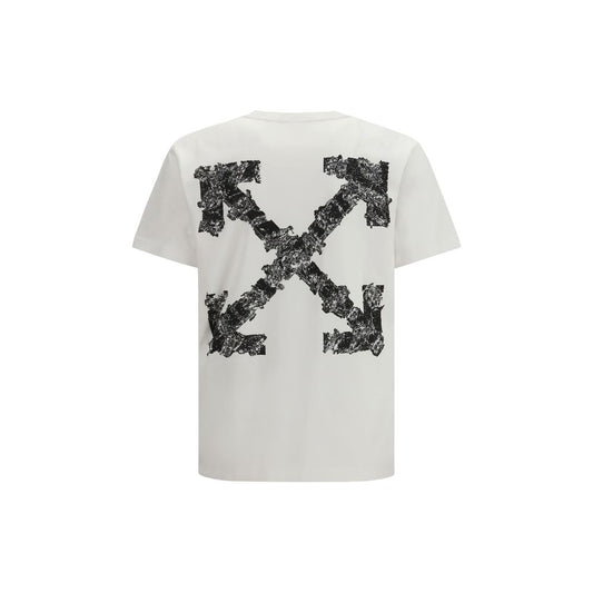 Off-White White Cotton T-Shirt