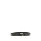 Ferragamo Black Calf Leather Bos Taurus Regular Belt
