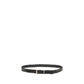 Saint Laurent Black Calf Leather Bos Taurus Regular Belt