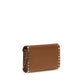 Valentino Garavani Brown Calf Leather Bos Taurus Wallet