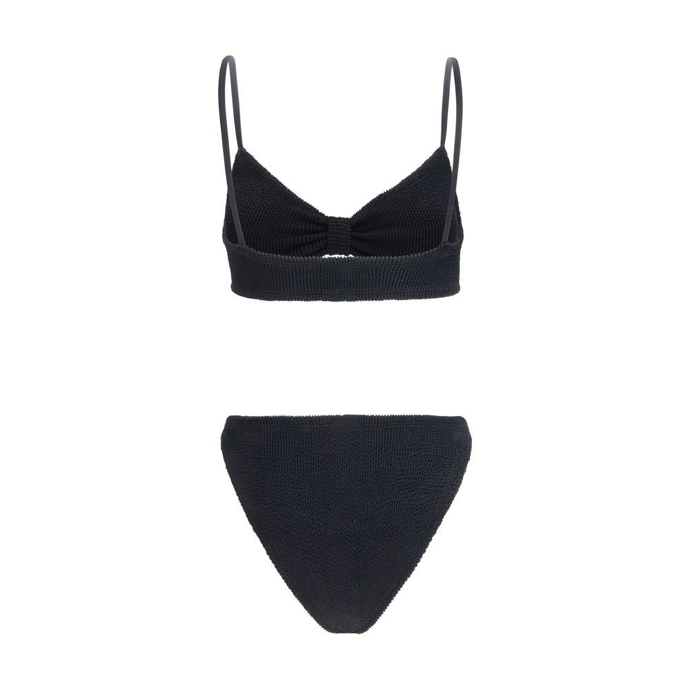 Hunza G Black Polyamide Bikini
