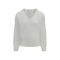 Brunello Cucinelli White Linen T-Shirt