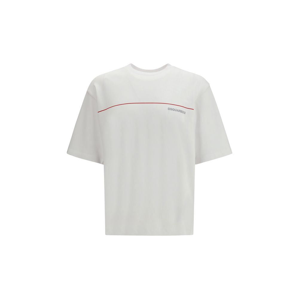 Dsquared² White Cotton T-Shirt