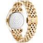 Philipp Plein Gold Stainless Steel Dress Watch