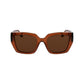 Karl Lagerfeld Brown Nylon Sunglasses