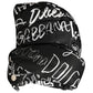 Dolce & Gabbana Black Logo Print Whole Head Wrap Capello Hat