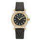 Versace Black Fur Dress Watch