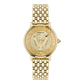 Versace Gold Stainless Steel Dress Watch