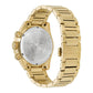 Versace Gold Stainless Steel Dress Watch