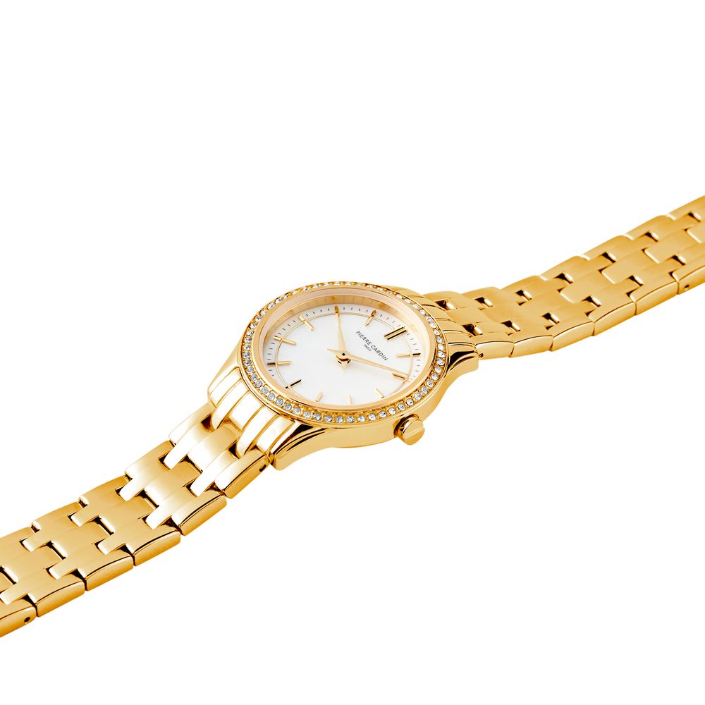 Pierre Cardin Gold Stainless Steel Dress Watch