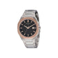 Pierre Cardin Gray Stainless Steel Dress Watch