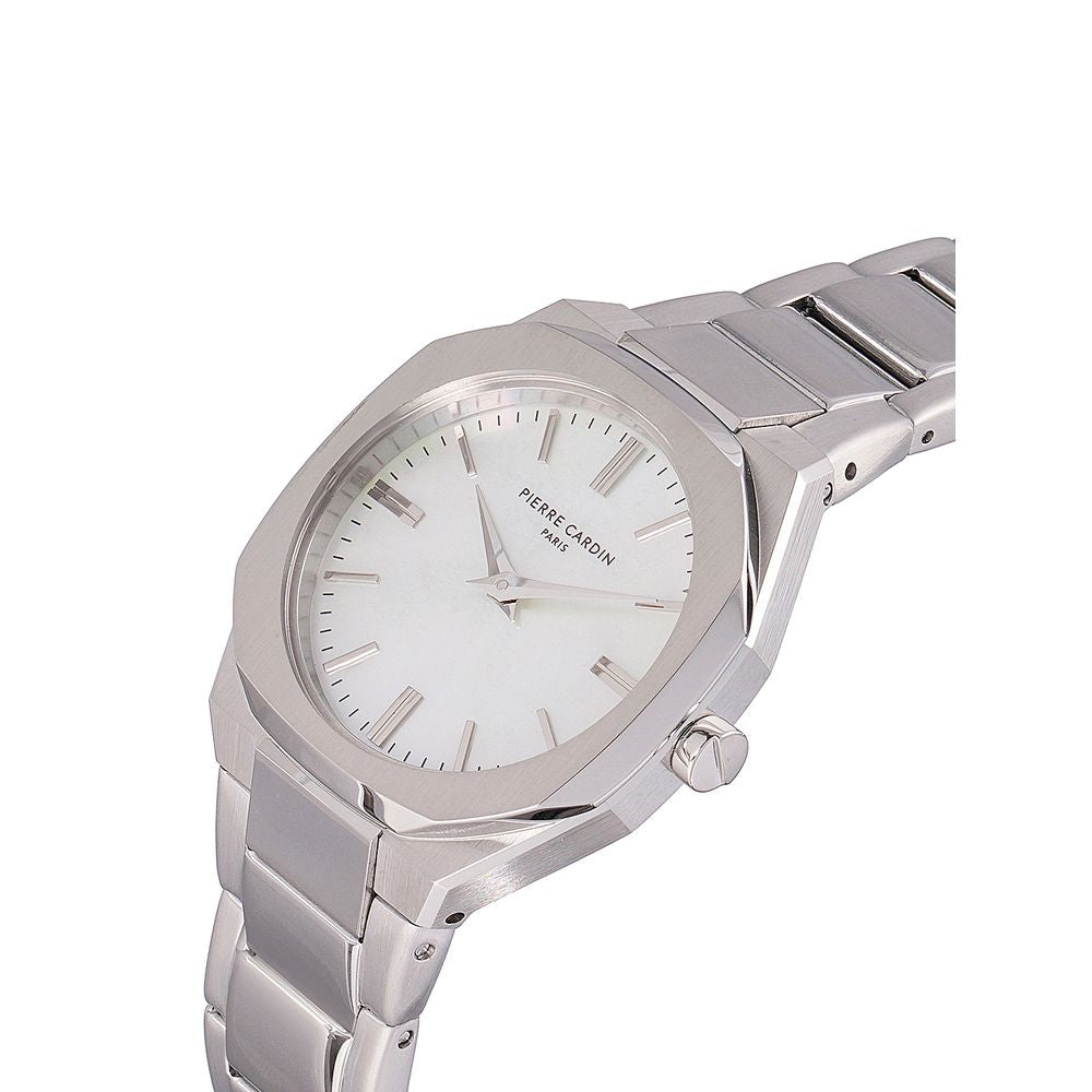 Pierre Cardin Gray Stainless Steel Dress Watch