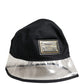 Dolce & Gabbana Black Cotton Plastic Fisherman Bucket Capello Hat