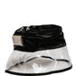Dolce & Gabbana Black Nylon Plastic Fisherman Bucket Capello Hat