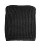 Dolce & Gabbana Black Cashmere Knitted Men Winter Neck Warmer Hat