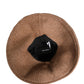 Dolce & Gabbana Brown Llama Wool Women Knitted Capello Hat