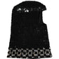 Dolce & Gabbana Black Wool Crystal Embellished Balaclava Hat