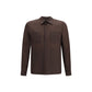 Herno Brown Polyamide Shirt