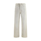 Haikure Gray Cotton Straight-Leg Jeans