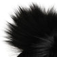 Dolce & Gabbana Black Acrylic Knitted Fur Winter Beanie
