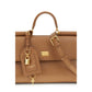 Dolce & Gabbana Beige Calf Leather Bos Taurus Shoulder Bag