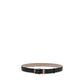 Thom Browne Black Calf Leather Bos Taurus Regular Belt