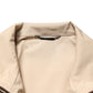Dolce & Gabbana Brown Beige Cotton Zip Windbreaker Jacket