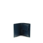 Ferragamo Blue Calf Leather Bos Taurus Wallet