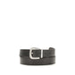 Valentino Garavani Black Calf Leather Bos Taurus Regular Belt