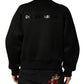 Dolce & Gabbana Men Black Nylon Full Zip Bomber Jacket