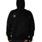 Dolce & Gabbana Men Black Hooded Full Zip Bomber Jacket