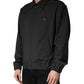 Dolce & Gabbana Black Wool Logo Full Zip Men Bomber Jacket