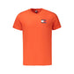 Tommy Hilfiger Arancione Cotton Men T-Shirt