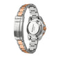 Bobroff Silver Stainless Steel Dress Watch
