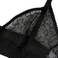 Dolce & Gabbana Black Logo Mania Sheer Soft Cup Bra Underwear