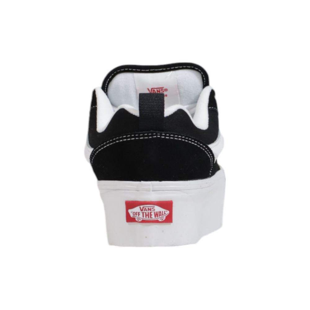 Vans Black And White Suede Leather Chunky Sneakers