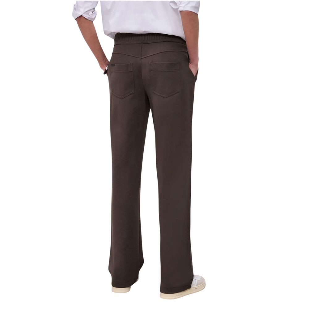 Street One Brown Viscose Casual Pants