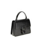 PINKO Black Goatskin Handbag