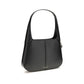 Michael Kors Black Calf Leather Bos Taurus Shoulder Bag