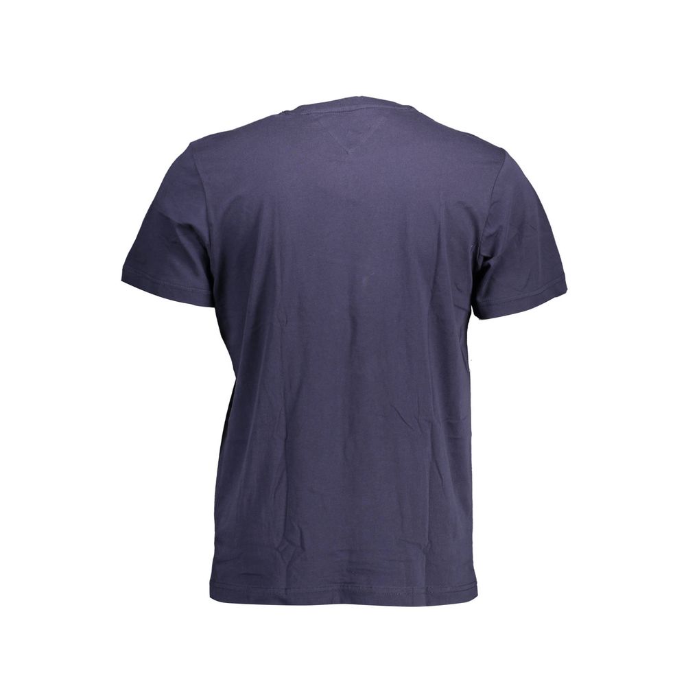 Tommy Hilfiger Blu Organic Cotton Men T-Shirt