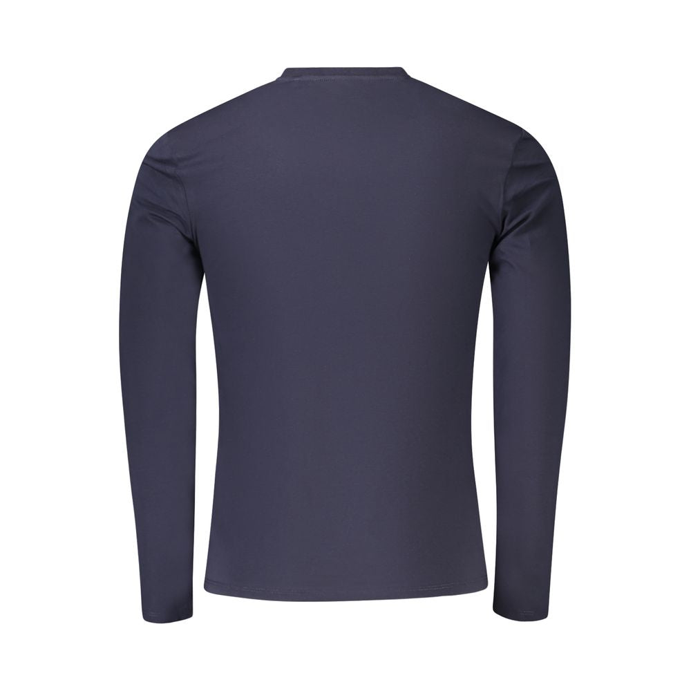 Guess Jeans Blue Organic Cotton Men T-Shirt