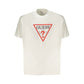 Guess Jeans White Cotton Men T-Shirt